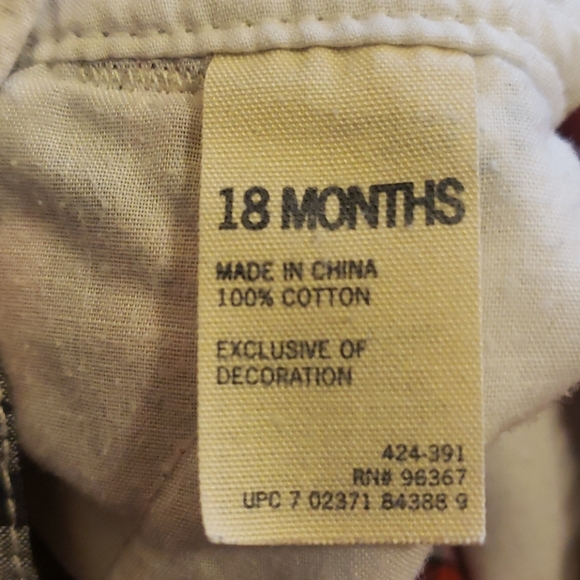 OshKosh B'gosh Short Overalls - Picture 2 of 2